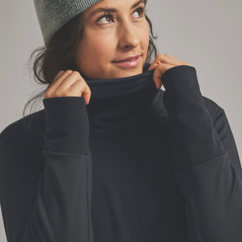 Dámska mikina Ortovox FLEECE CORD LONGSLEEVE  - svetlo ružová