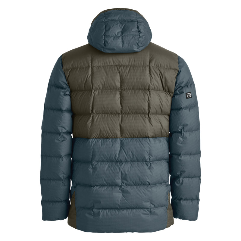 Pánska bunda Ortovox DOWNWOOL 270  - tmavo šedá