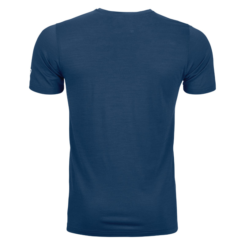 Pánske funkčné tričko Ortovox 150 COOL PEAK FOCUS TS  - tmavo modrá