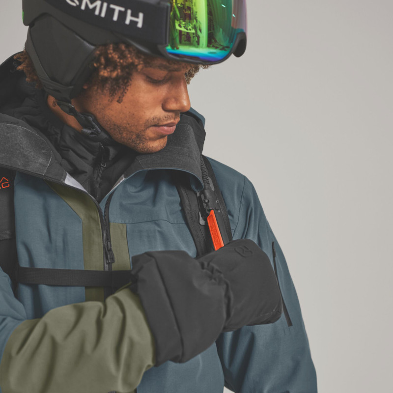 Lavinový batoh AVABAG LITRIC FREERIDE 28 L  - tmavě zelená