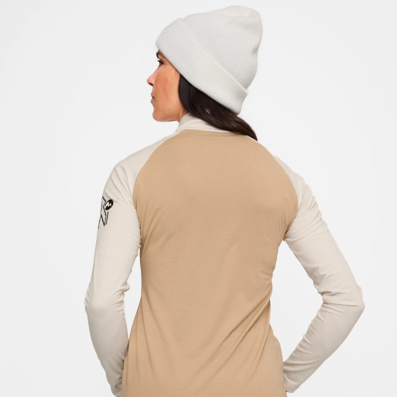 Dámská mikina Martini Sportswear HORIZON HALFZIP  - béžová