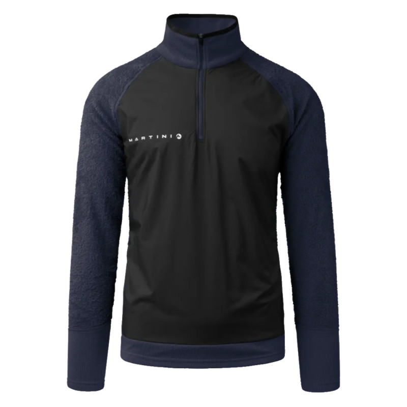 Pánska mikina Martini Sportswear WILDTRACK HALFZIP PRIMALOFT  - tmavo modrá