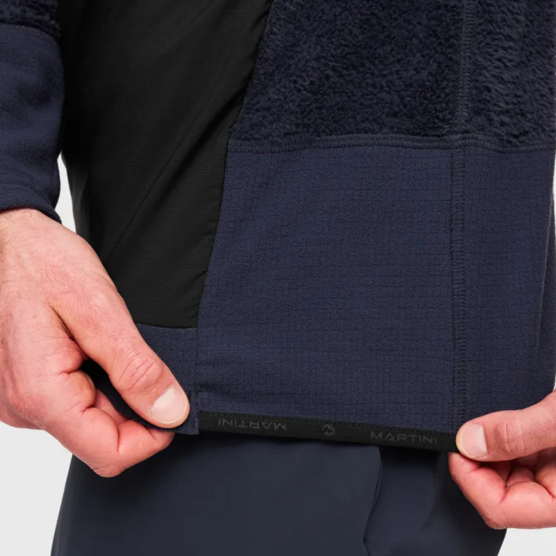 Pánska mikina Martini Sportswear WILDTRACK HALFZIP PRIMALOFT  - tmavo modrá