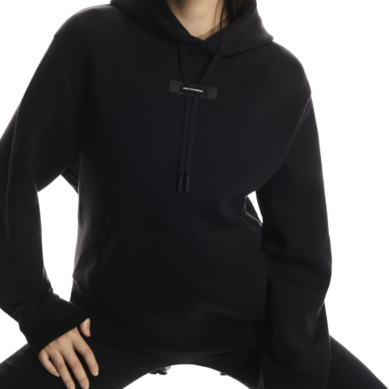 Dámská mikina On FOCUS TECH HOODIE  - černá