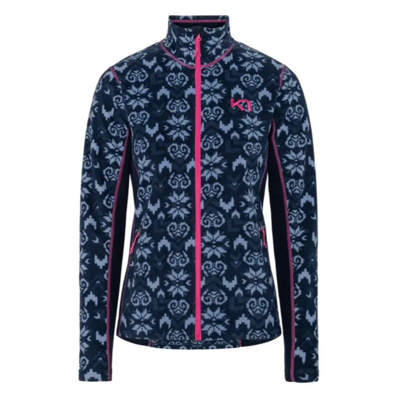 Dámska mikina Kari Traa OLGA  - modrá