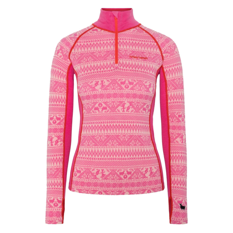 Dámske funkčné tričko Kari Traa TALE HZ  - ružová