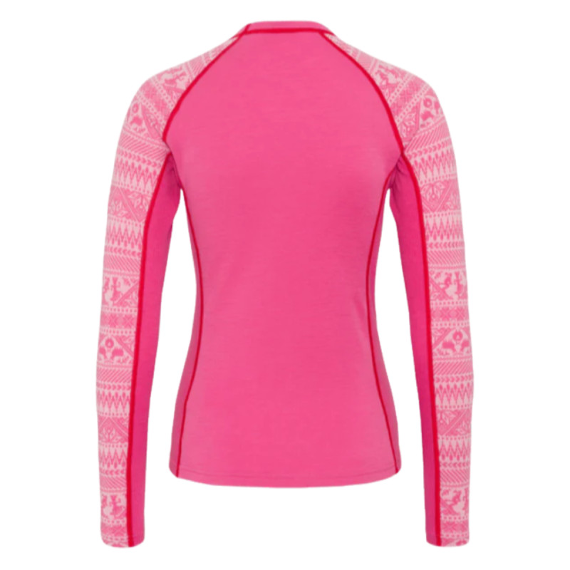 Dámske funkčné tričko Kari Traa TALE LS  - ružová