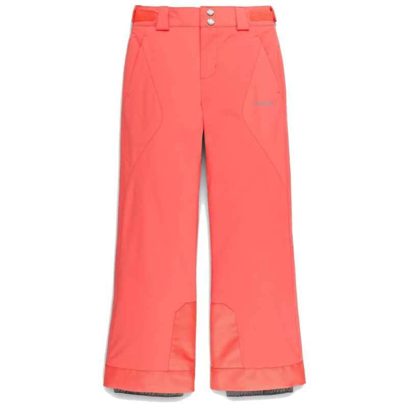 Dievčenské lyžiarské nohavice Spyder OLYMPIA  - oranžová