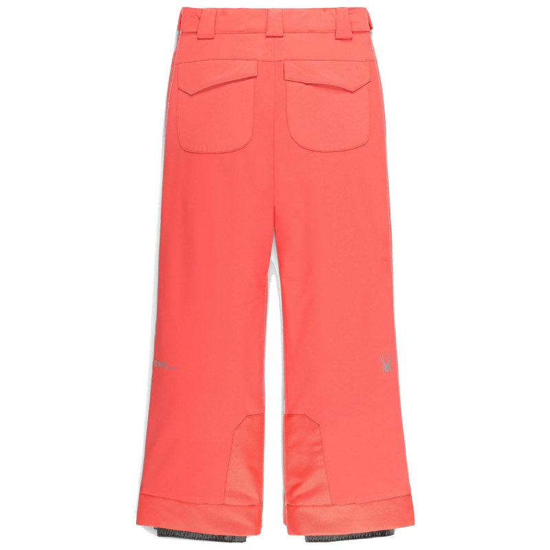 Dievčenské lyžiarské nohavice Spyder OLYMPIA  - oranžová