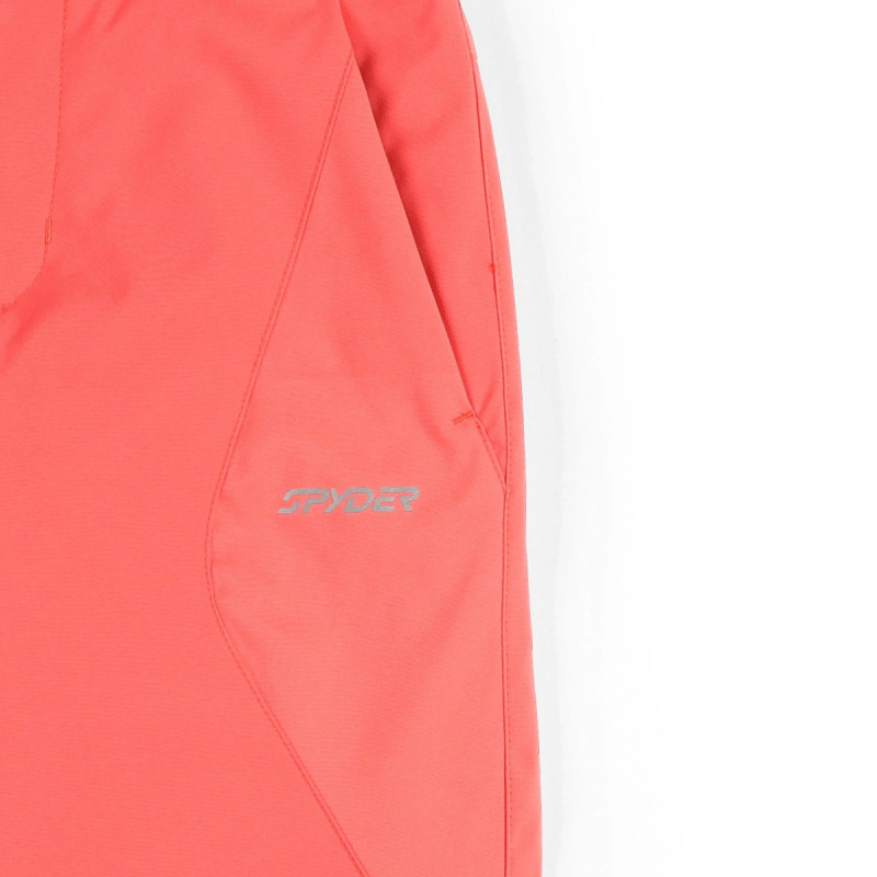 Dievčenské lyžiarské nohavice Spyder OLYMPIA  - oranžová