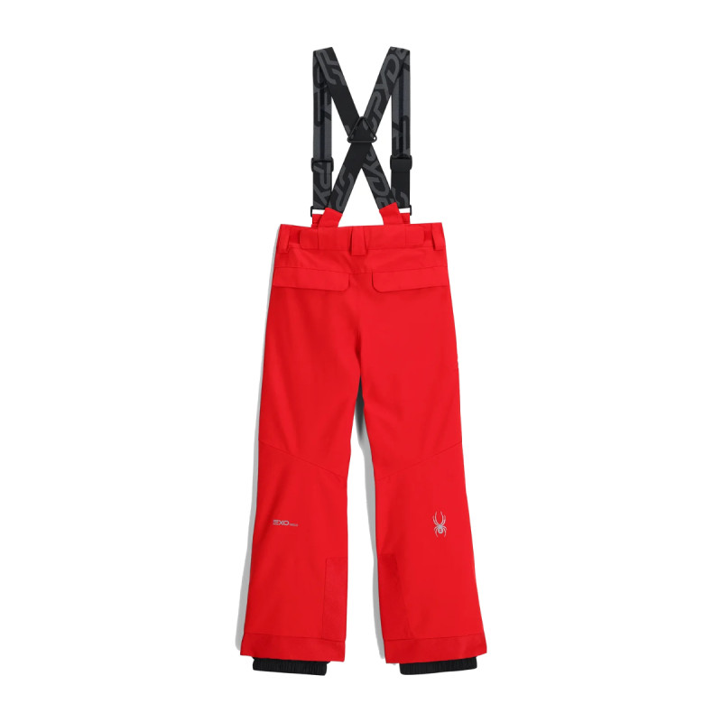 Chlapčenské lyžiarské nohavice Spyder PROPULSION  - červená