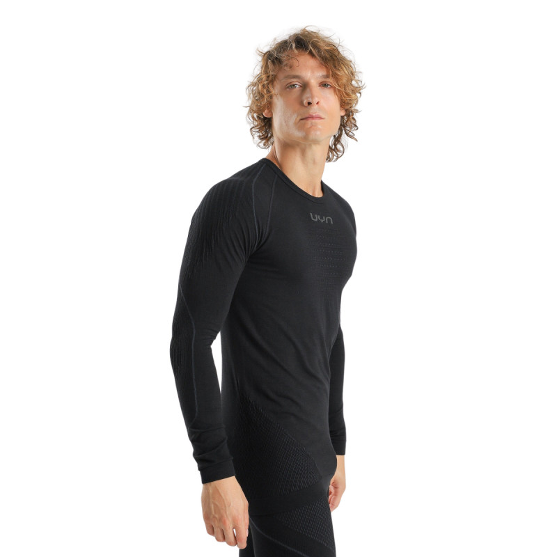 Pánské funkční tričko UYN EVOLUTYON BIOTECH TURTLENECK  - černá