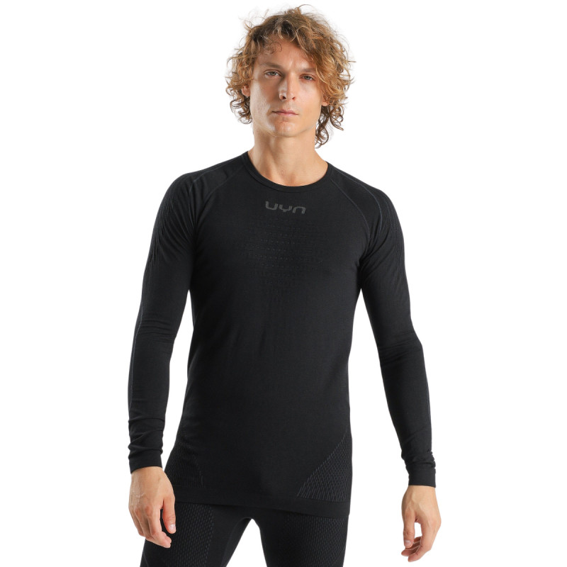 Pánské funkční tričko UYN EVOLUTYON BIOTECH TURTLENECK  - černá