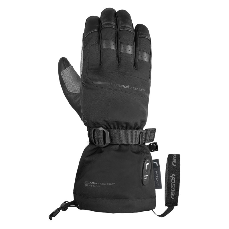 Pánské lyžařské rukavice Reusch ADVANCED HEAT R-TEX® XT  - černá