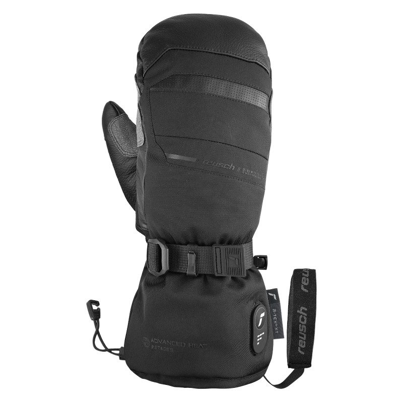 Pánské lyžařské rukavice Reusch ADVANCED HEAT R-TEX® XT MITTEN  - černá