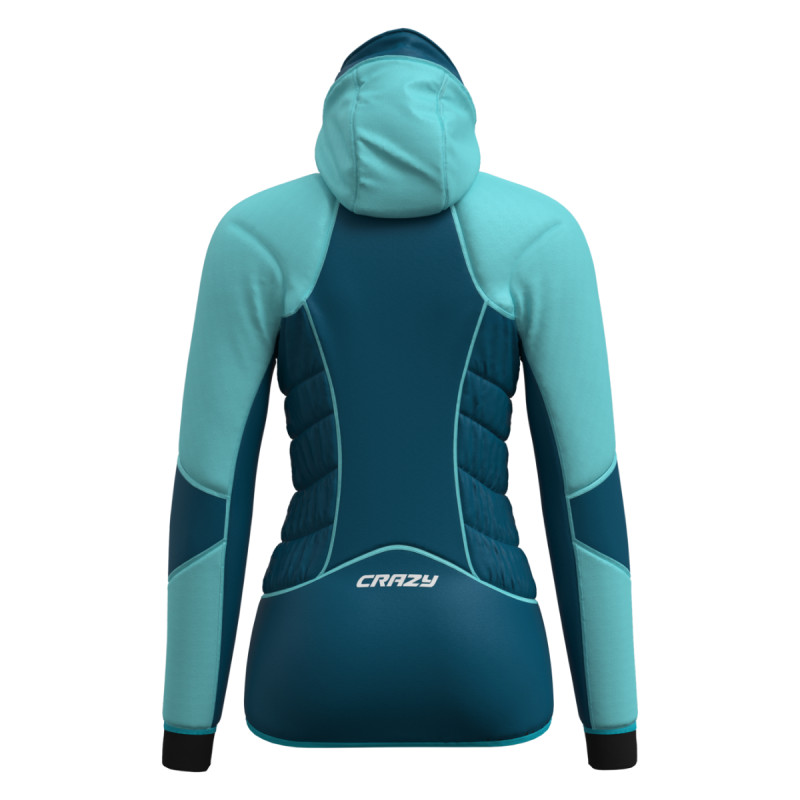 Dámska bunda Crazy INSPIRE  - petrolejová