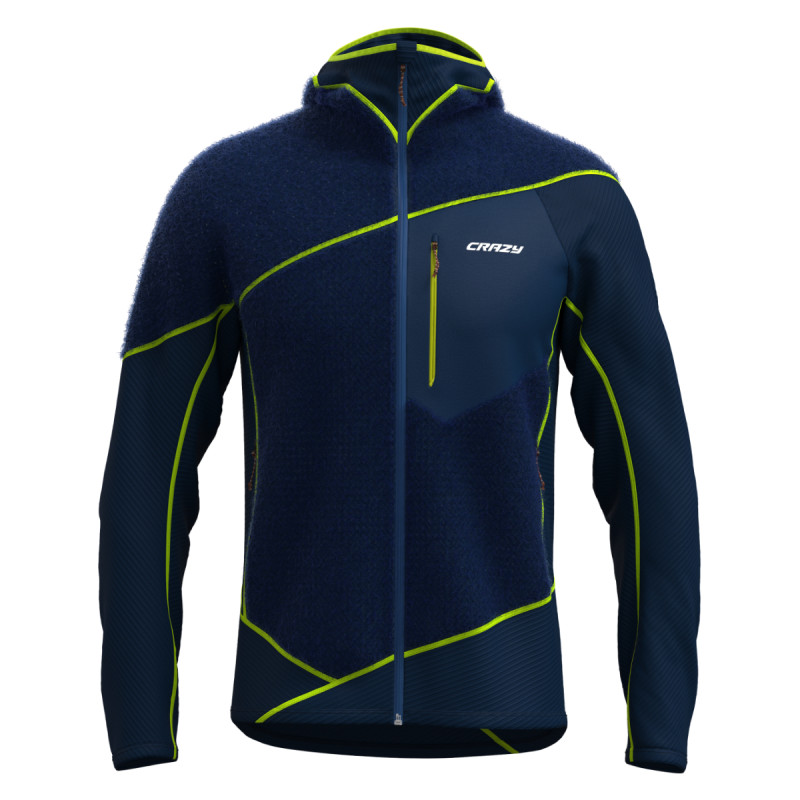 Pánská mikina Crazy PULL NEUTRON  - tmavě modrá