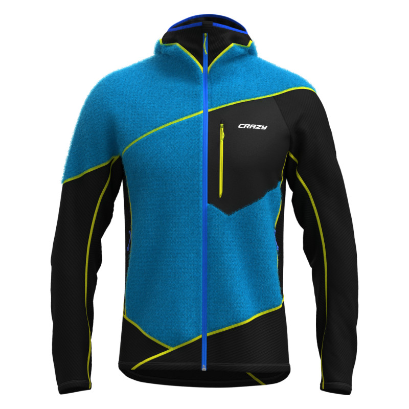 Pánska mikina Crazy PULL NEUTRON  - modrá