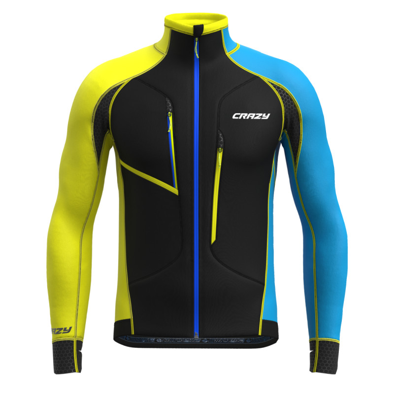 Pánska skialpová mikina Crazy ACCELARATION