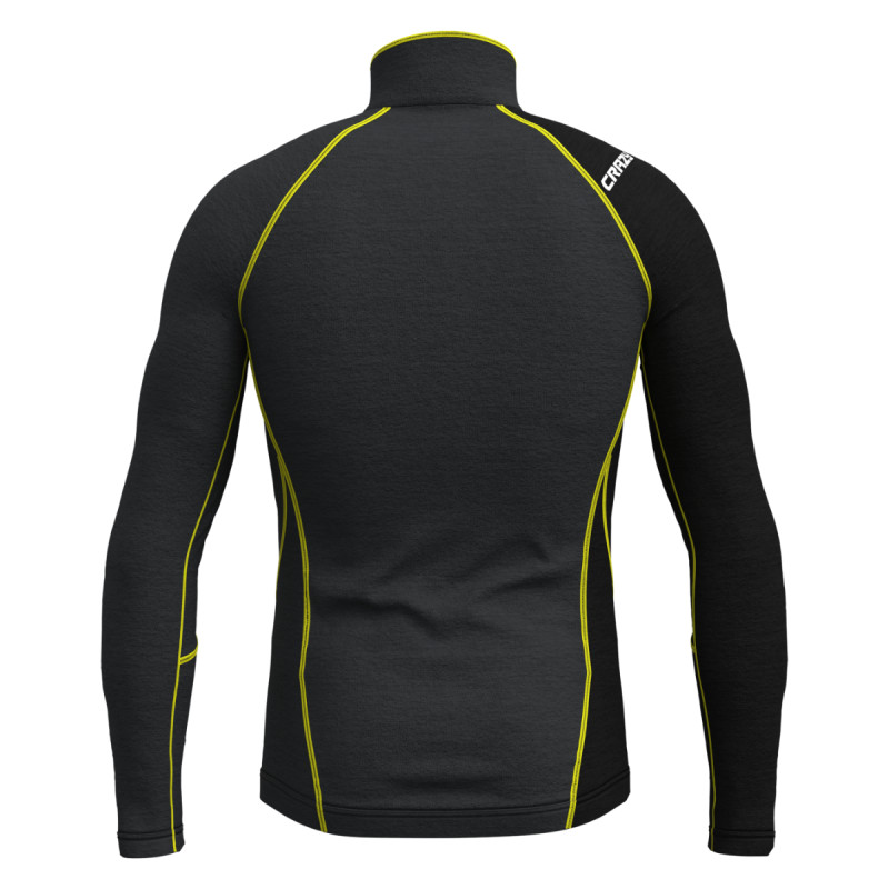 Pánské funkční tričko Crazy FAHRENHEIT ZIP  - tmavě šedá