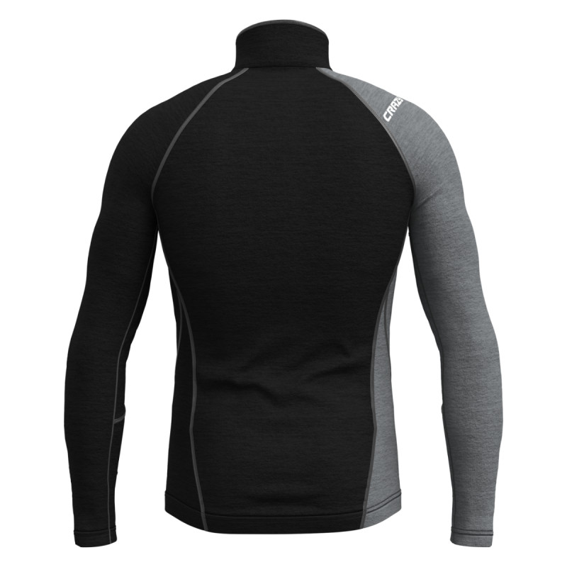 Pánské funkční tričko Crazy FAHRENHEIT ZIP  - černá