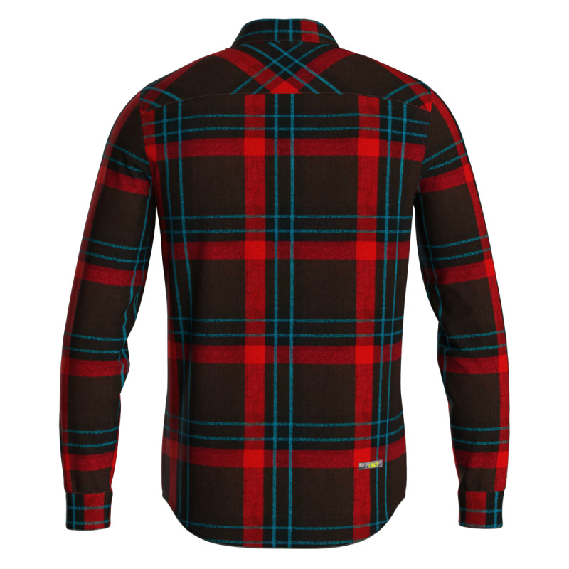 Pánska košeľa Crazy SHIRT LUMBERJACK  - červená