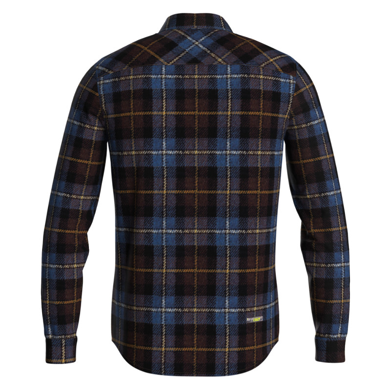 Pánska košeľa Crazy SHIRT LUMBERJACK  - modrá