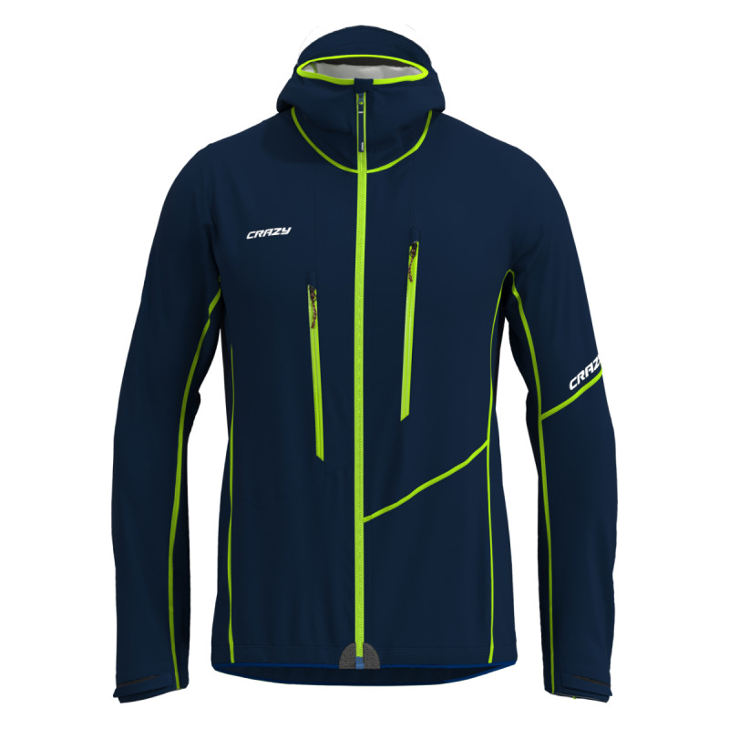 Pánska bunda Crazy BOOSTED PROOF 3L  - tmavo modrá