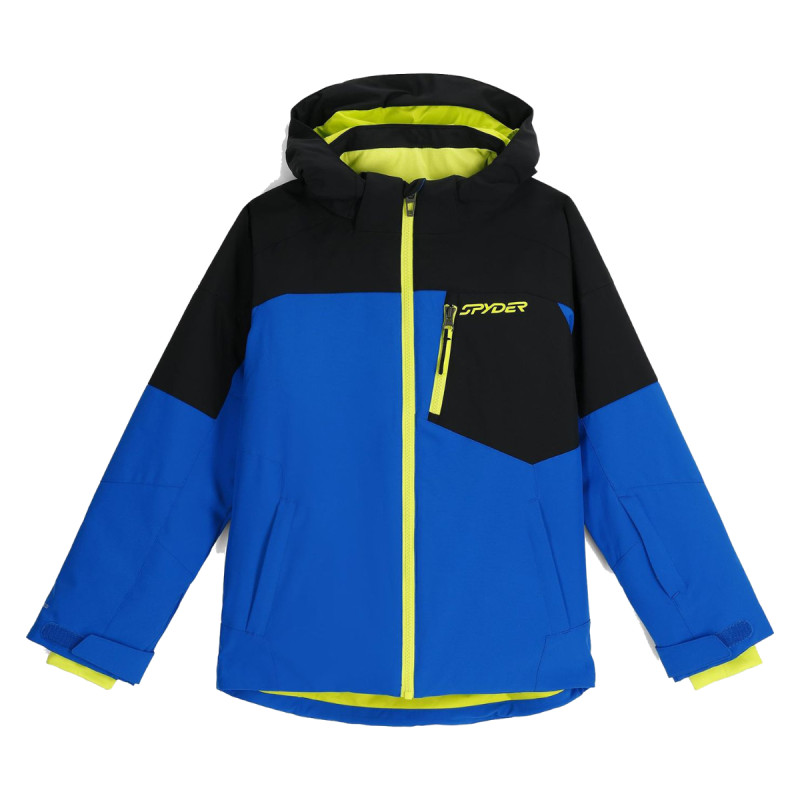 Chlapčenská lyžiarská bunda Spyder LEADER  - modrá