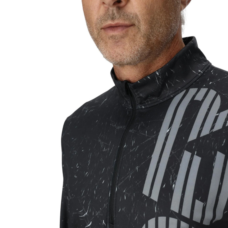 Pánska mikina Spyder PODIUM 1/2 ZIP  - čierna