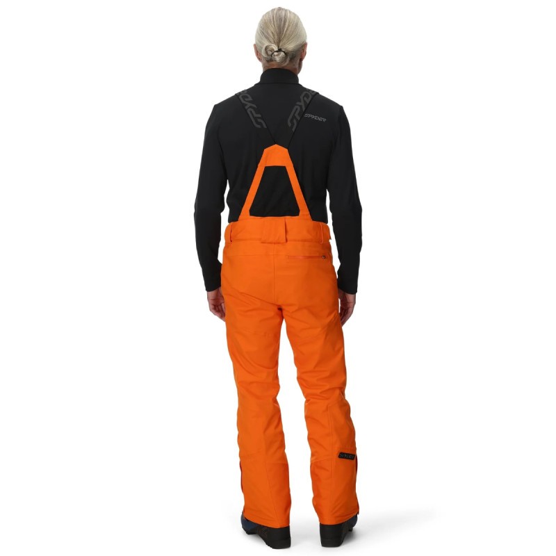 Pánske lyžiarské nohavice Spyder DARE  - oranžová