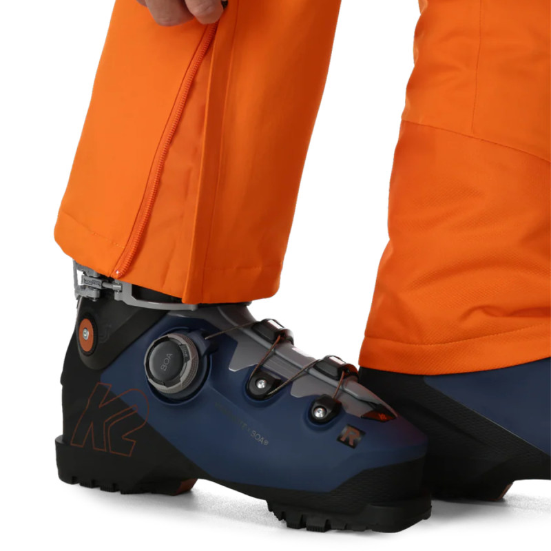 Pánske lyžiarské nohavice Spyder DARE  - oranžová
