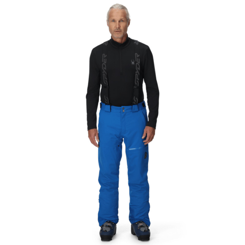 Pánské lyžařské kalhoty Spyder DARE  - modrá