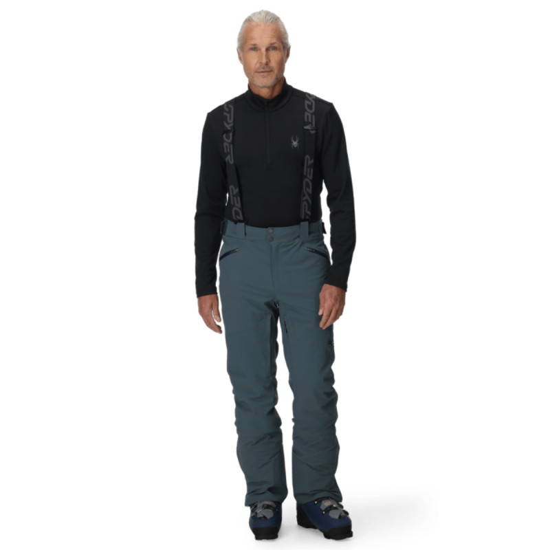 Pánske lyžiarské nohavice Spyder BORMIO  - šedá