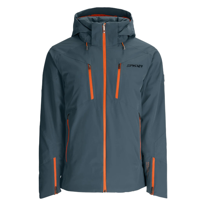 Pánska lyžiarská bunda Spyder ALYESKA  - šedá