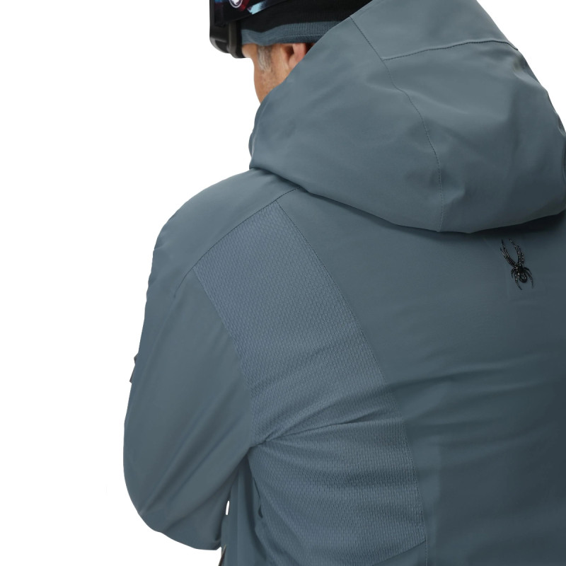 Pánska lyžiarská bunda Spyder ALYESKA  - šedá
