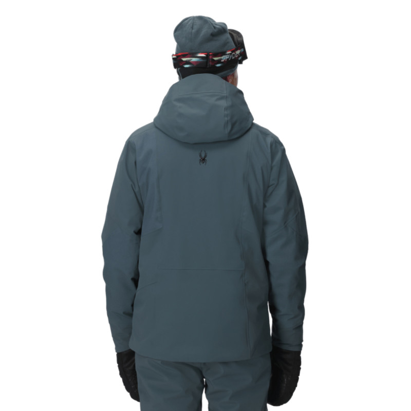 Pánska lyžiarská bunda Spyder ALYESKA  - šedá