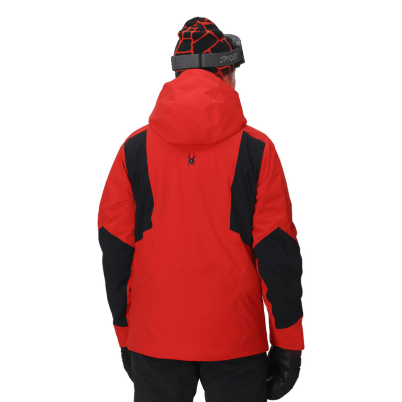 Pánská lyžařská bunda Spyder ALYESKA  - červená