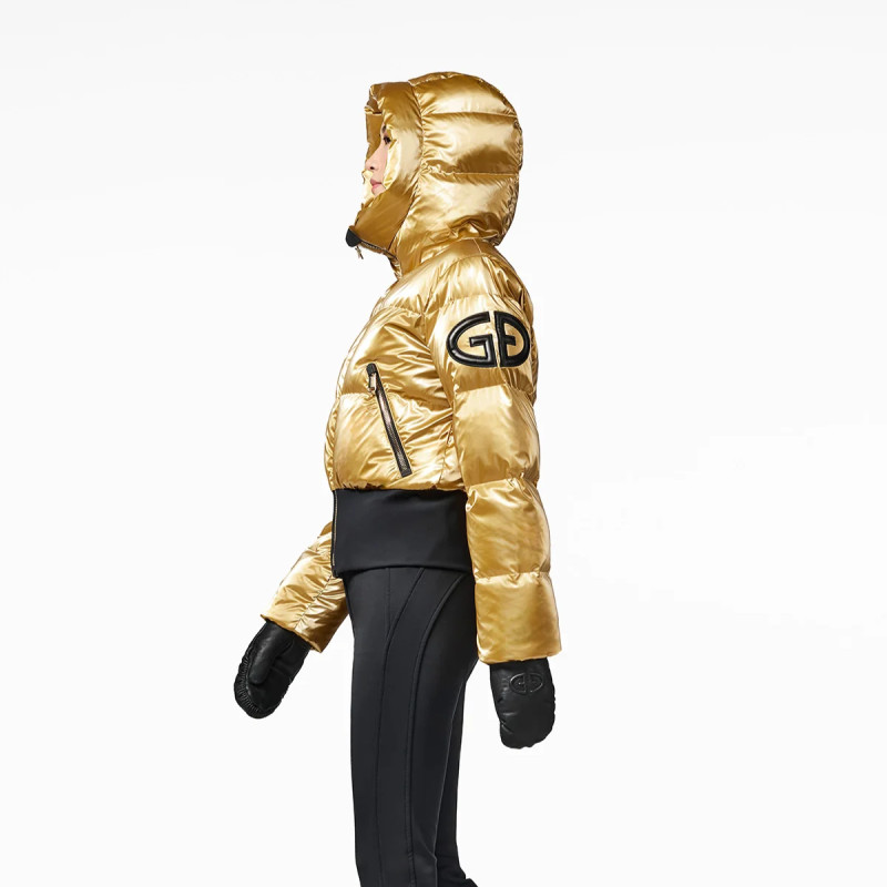 Dámska bunda Goldbergh BOMBARDINO  - zlatá