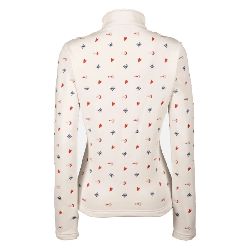 Dámska mikina Duvillard MELANIE  - biela