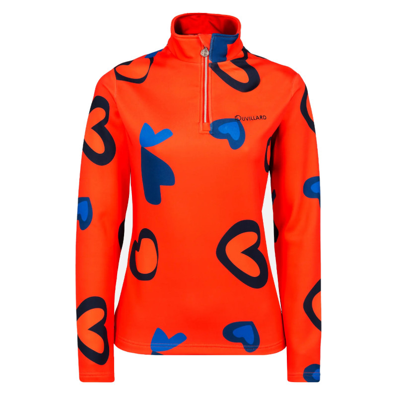 Dámska mikina Duvillard MORA  - oranžová
