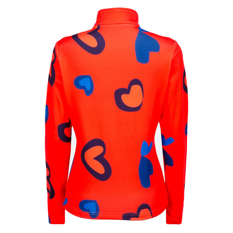 Dámska mikina Duvillard MORA  - oranžová