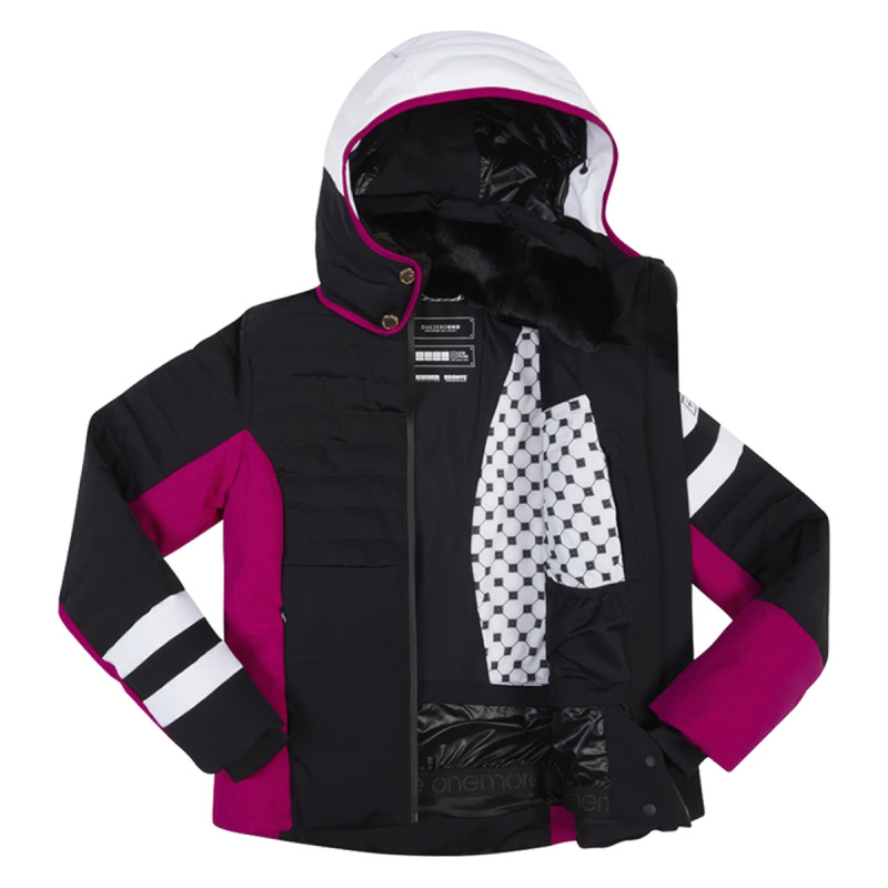 Dámska lyžiarská bunda OneMore 201 - ECO-DOWN SKI JACKET  - čierna