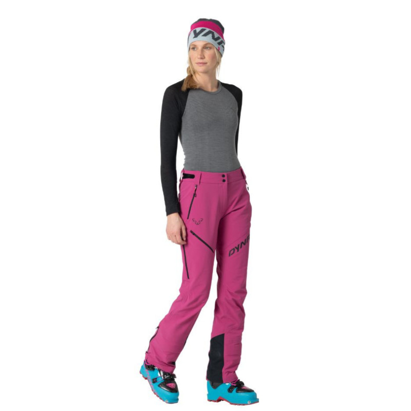 Dámske skialpové nohavice Dynafit MERCURY DYNASTRETCH PANTS  - tmavo ružová