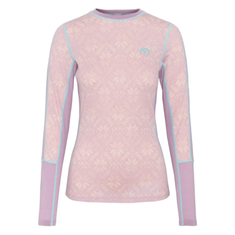 Dámske funkčné tričko Kari Traa ANNA LS  - svetlo ružová