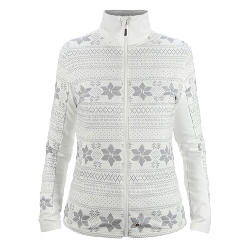 Dámska mikina Granadilla TAINA FLEECE  - biela