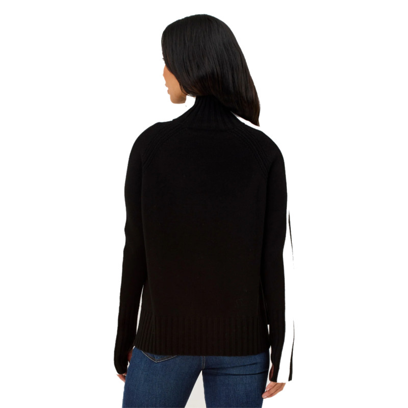 Dámsky sveter Krimson Klover OFF- PISTE TURTLENECK  - čierna