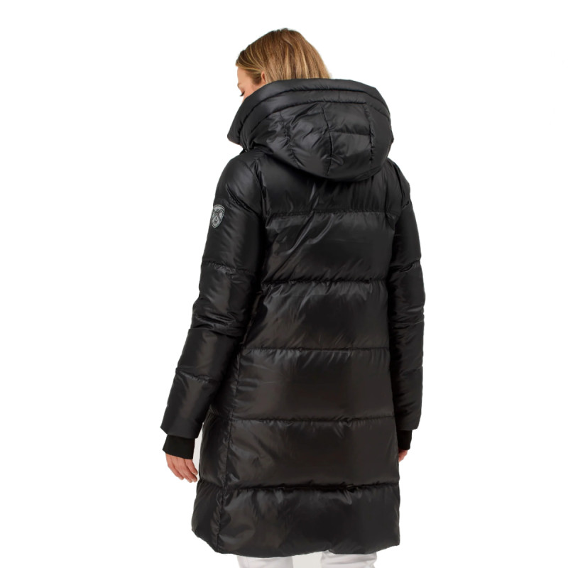 Dámsky kabát Krimson Klover COMPASS JACKET LONG  - čierna