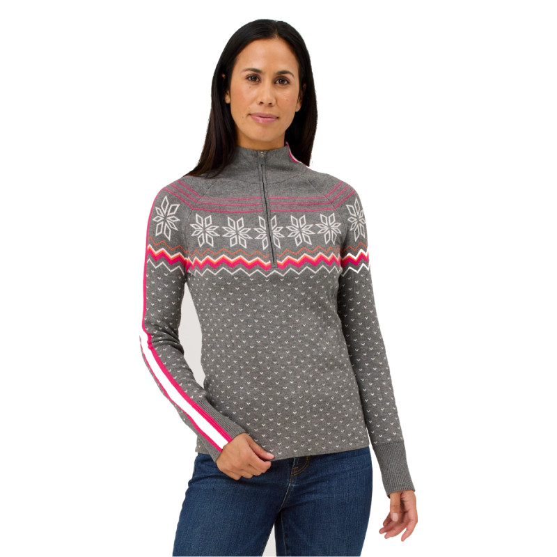 Dámsky sveter Krimson Klover SNOWHUT  - šedá