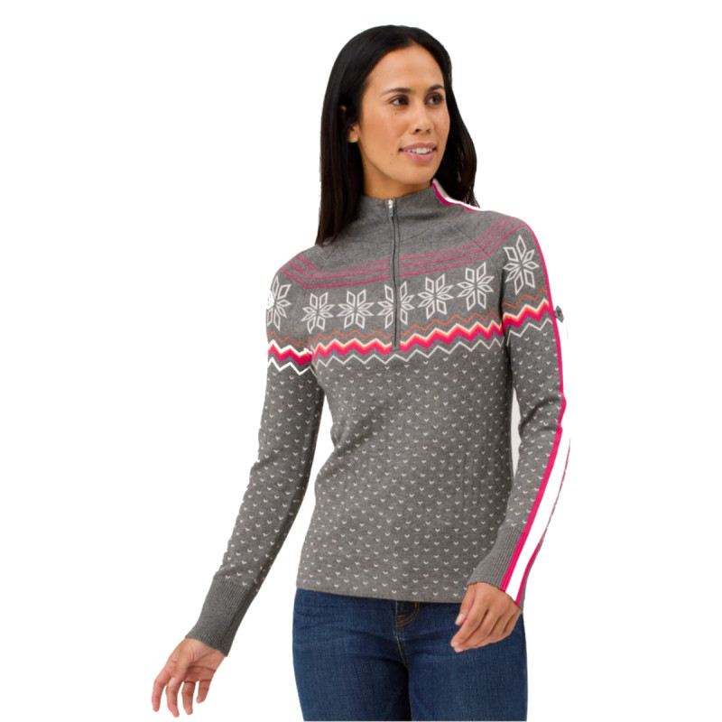 Dámsky sveter Krimson Klover SNOWHUT  - šedá